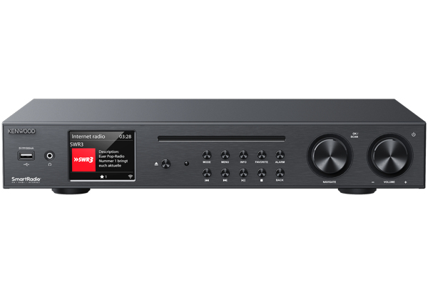 Kenwood Audio Kenwood KR-W8000SCD-B Smart Hi-Fi CD Receiver - Black