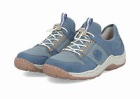 Rieker Dames Instapper Comfort Schoen L0593-12 Blauw