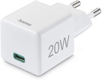 Hama 20W Snellader - USB-C PD/QC - Super-mini - Wit