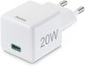 Hama 20W Snellader - USB-C PD/QC - Super-mini - Wit