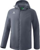 Erima Team Stadionjas Kinderen - Slate Grey | Maat: 140