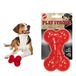 SPOT Ethische huisdieren rubberen bot, 5,5 inch, rood