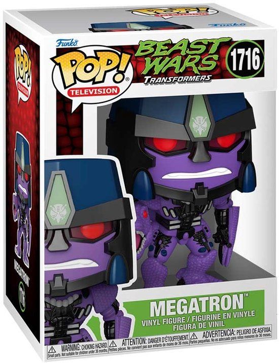 Funko Transformers Megatron vinylfiguur 1716