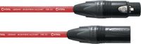 Cordial CMP FM RT Select Microfoonkabel – XLR mannelijk/vrouwelijk – Rood