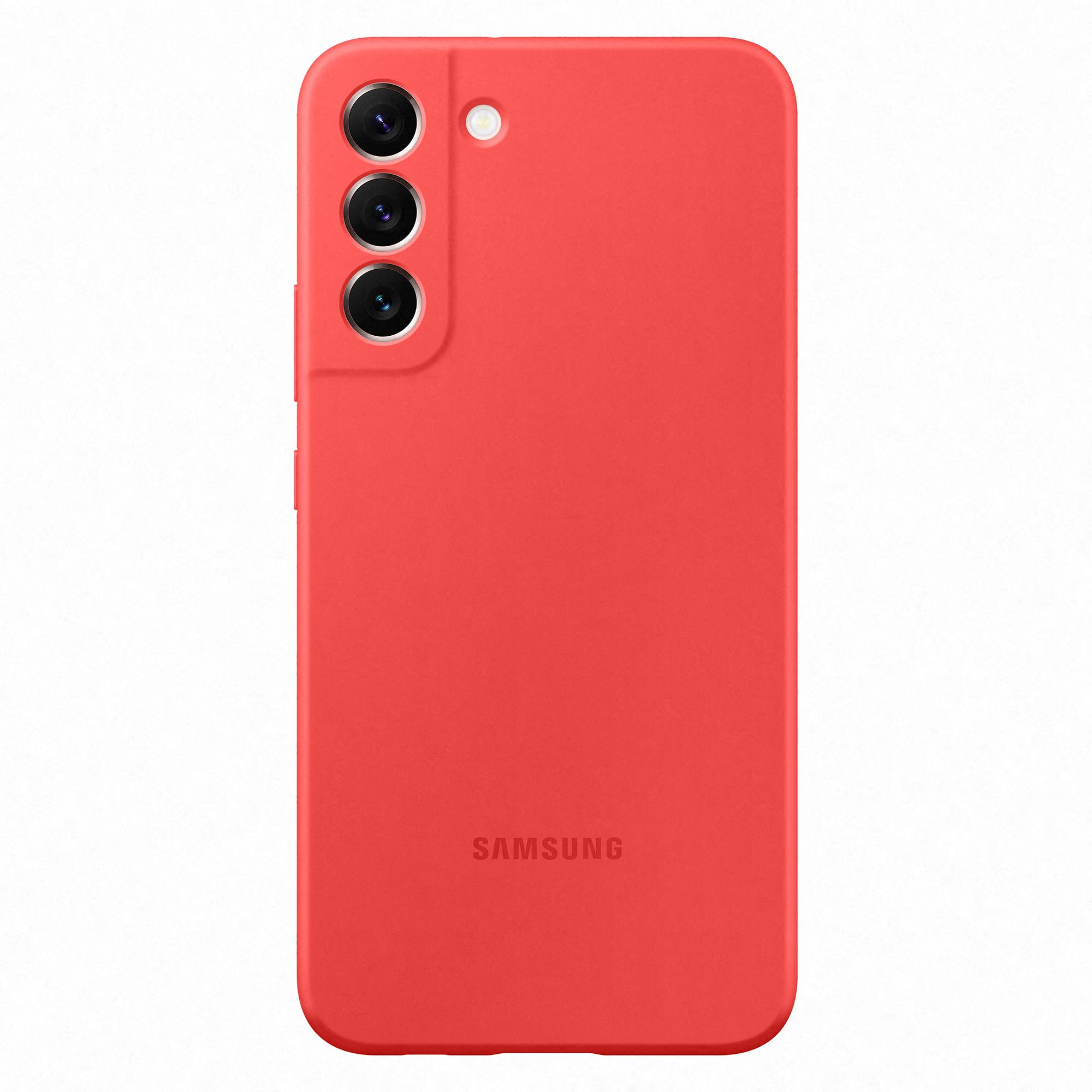 Samsung Galaxy S22+ Silicone Cover - Glow Red