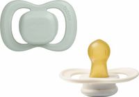 b.box Natural Rubber Fopspeen Maat 1 (2 stuks) - Salie/Vanille