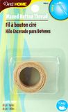 Dritz Home 9043 Waxed Button Thread, 20 yards