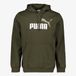 Puma Essentials 2 Color No. 1 Logo hoodie donkergroen - Maat M