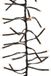Lumineo Kerstverlichting Cluster Twinkle 1128 LED Klassiek Warm Wit - 10,5 m Zwart
