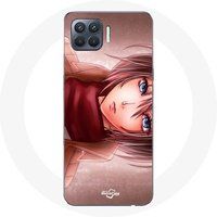 Maniacase Etui voor Oppo A93 Mikasa Ackerman Attack of the Titans Anime Series Japanese