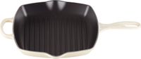 Le Creuset Grillpan Signature Meringue - 26 x 26 cm - Gietijzer - Creme