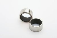 Weis set anti-druppel ringen, roestvrij staal, zilver, 3,5 x 3,5 x 2 cm, 2 stuks
