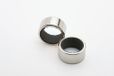 Weis set anti-druppel ringen, roestvrij staal, zilver, 3,5 x 3,5 x 2 cm, 2 stuks