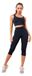 Royal Wolf Ensemble de sport 3/4, modèle Po-Lifting Melody, noir