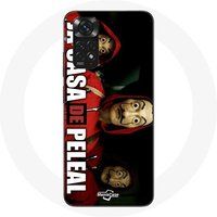Maniacase Hoesje voor Xiaomi Redmi Note 11 4G La casa de papel Dali maskers