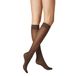 KUNERT Dames kniekousen Velvet 40 drukvrije band 40 DEN, espresso 4800, 35-38 EU