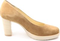 Paul Green 3777 Pumps Cognac Suède Dames Maat 40