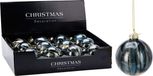 Nampook Koopman Kerstbal 80 mm blauw Nampook