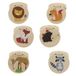 ASKATO Animaux en bois