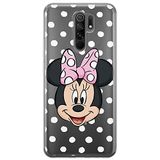 ERT GROUP mobiel telefoonhoesje voor Xiaomi REDMI 9 origineel en officieel erkend Disney patroon Minnie 057 optimaal aangepast aan de vorm van de mobiele telefoon, gedeeltelijk bedrukt