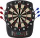 VEVOR Dartbord électronique, 342,9 mm Dartbord électronique avec 43 jeux et plus de 200 variations pour jusqu'à 8 joueurs, 6 fléchettes avec plumes et 50 pointes de fléchettes de remplacement, tableau de score LCD couleur