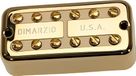 DiMarzio DP 292FGCR New’Tron™ Bridge Gold Cover, Cream Insert, F-Spaced