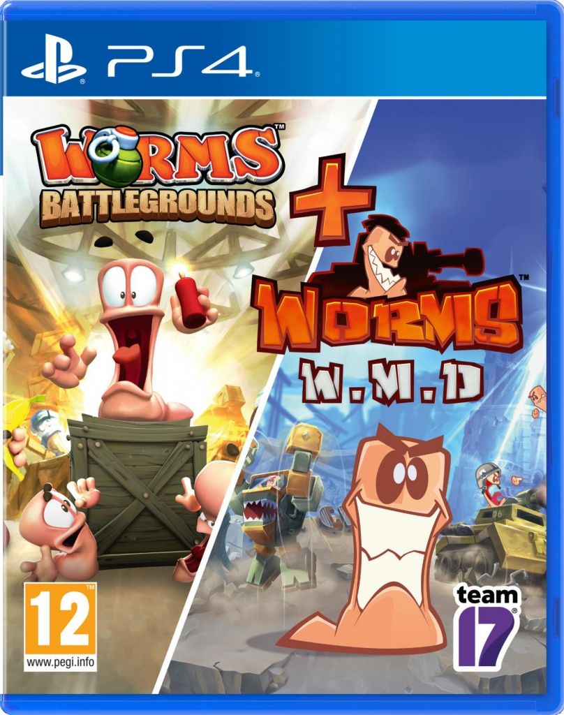 Team 17 Worms: Battlegrounds + Worms: W.M.D UK/FR PS4 - PlayStation 4