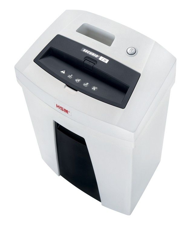 HSM Securio C16 - Papiervernietiger - Zwart/Wit
