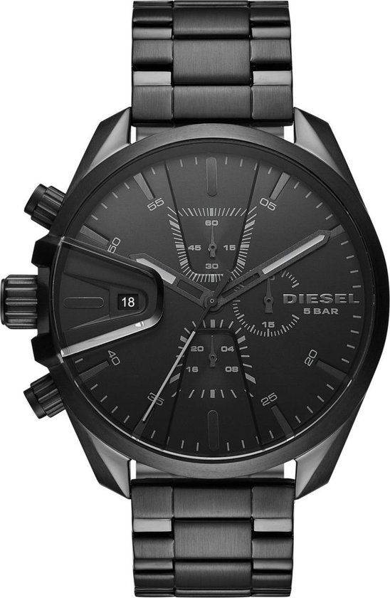 Diesel MS9 CHRONO DZ4537 Herenhorloge 48 mm - Zwart