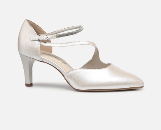 Tamaris Dames 1-22425-44 Pumps - Wit - Maat 39