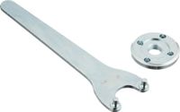 wolfcraft - Flenssleutelset voor haakse slijpers, recht, 2-dlg. - 2457000