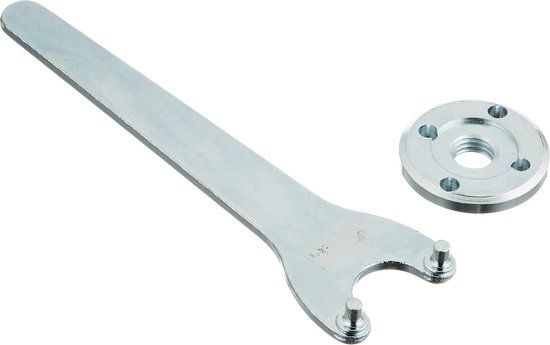 wolfcraft - Flenssleutelset voor haakse slijpers, recht, 2-dlg. - 2457000