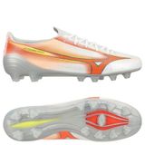 Mizuno Alpha III Elite Voetbalschoenen Wit, Oranje EU 43