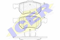 Icer Brakes 181586 Remvoeringset, schijfrem