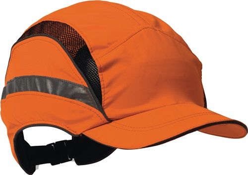 3M Veiligheidspet | 52-65 cm signaaloranje | 100 % polyester | EN812:A1 EN471