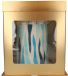 FunCakes Taartdoos Hoog - met Venster - Goud - 26x26x 29,4 cm - Cakedoos