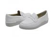 Solidus Mocassins - Solidus kathy cuir verni blanc largeur K m