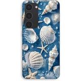 Maniacase Coque Pour Samsung Galaxy S23 Coquillages étoiles océan