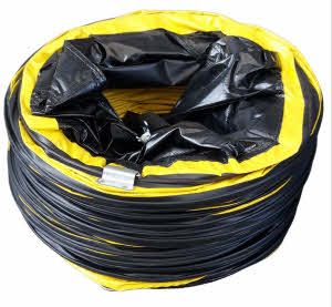Spero Flex Luchtslang Axiaal Ventilator 410mm x 10Mtr incl. Slangenklem - SBLFD41cx10m