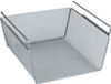 Wenko Keukenplank 28 x 15 x 27,5 cm, mand, Metaal, Zilver