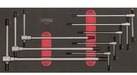 KS TOOLS Module - 713.5017 - Inbussleutelmodule - T-greep - 8 stuk(s)