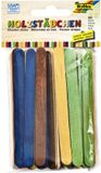 Folia Paper Houten Stokjes Assorti | 10 stuks