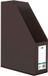 Goodivery Organiseur en porte-revues en plastique, PVC A4 90mm, noir