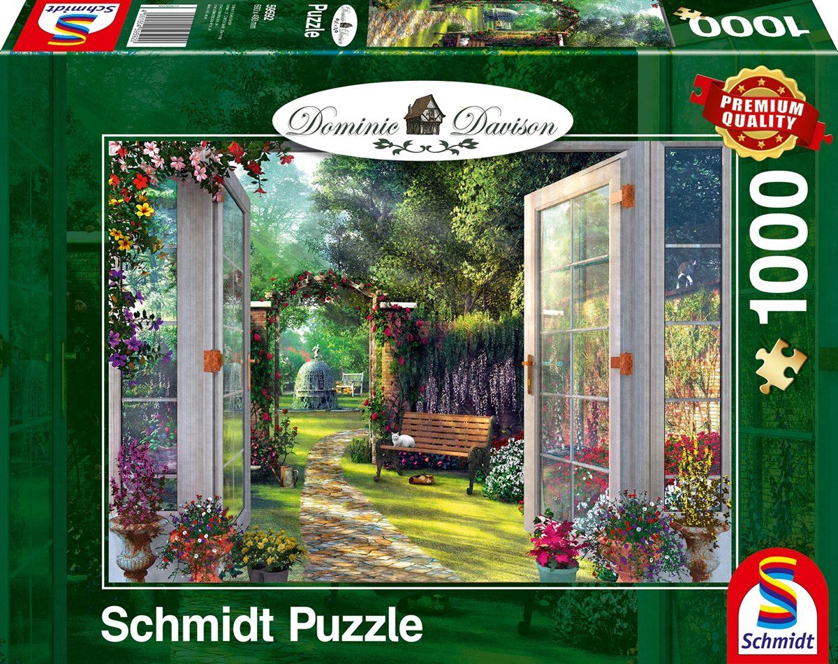 Schmidt Uitzicht op de betoverde tuin