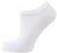 Alleen de dames fijne schoensokken voetjes, wit (wit 30), 39/42