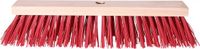 Buemag Bezemkop - Elaston - rood - hout - hard - 40 cm