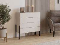 JUKAMI Commode 4 tiroirs cachemire