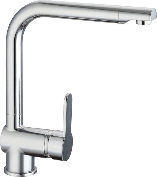 SCHÜTTE Rio Design Keukenkraan - Mengkraan - Hoge, Draaibare Uitloop - Chroom