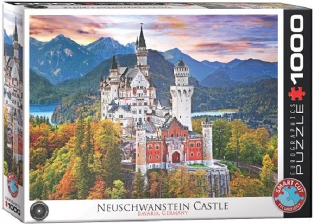Eurographics Kasteel Neuschwanstein 1000-delige puzzel