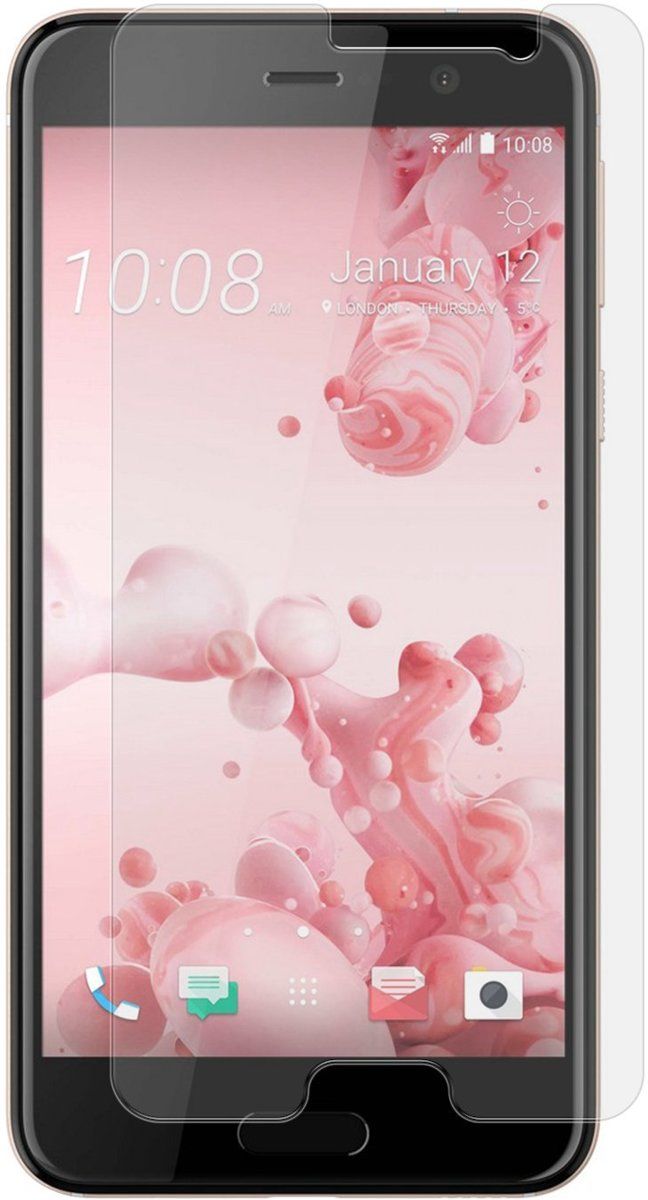 pearlycase Tempered Glass Screenprotector HTC U Play